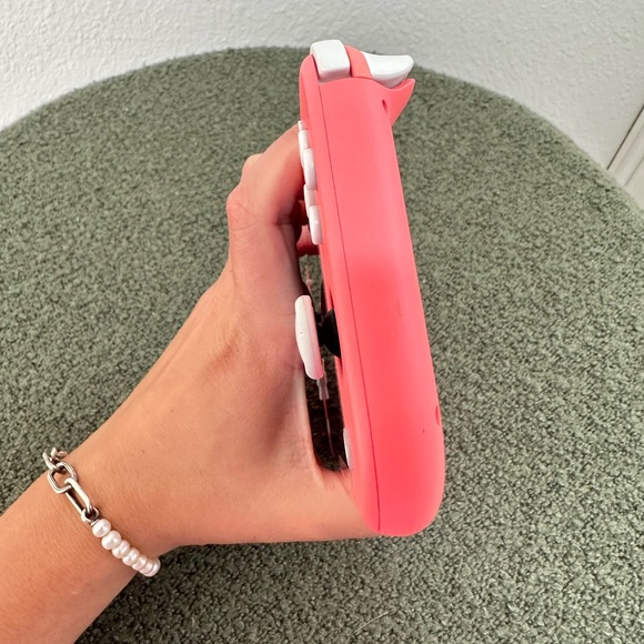 Nintendo Switch Lite Coral Handheld Console - Picture 7 of 10